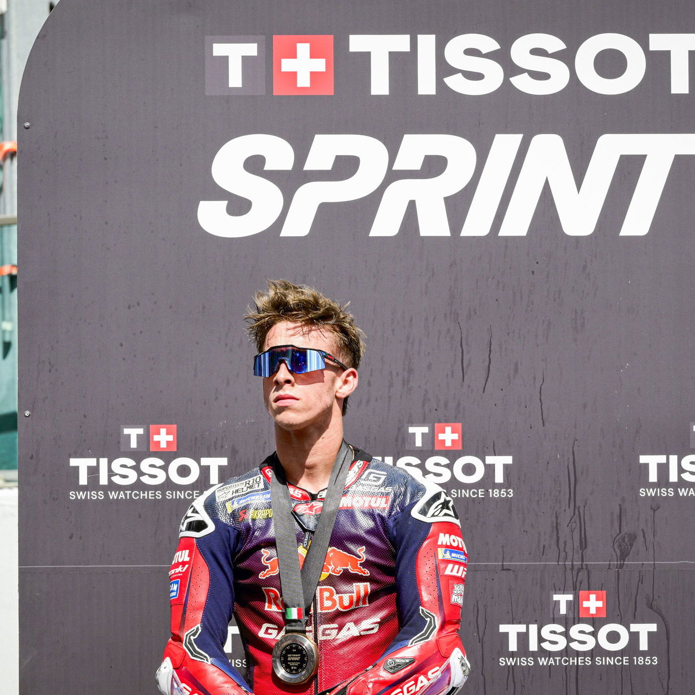 Acosta sprint podium, Mugello, Italian GP, 2024 